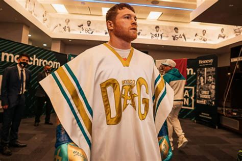 Qué significa la DG en la ropa del Canelo Álvarez 